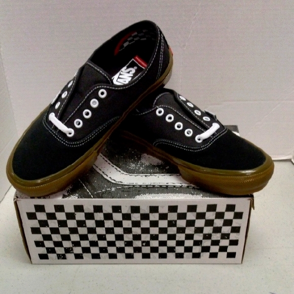 Vans Authentic pro in a Raven/Gum - Picture 1 of 8